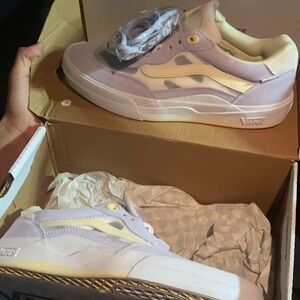 VANS WAYVEE DUSTY BLUE TRAINERS men’s 9